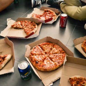 Pizza Werbung