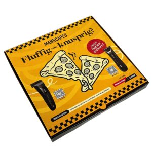 Pizzakarton Werbung Beispiel Manscaped – Werbung auf Pizzakartons